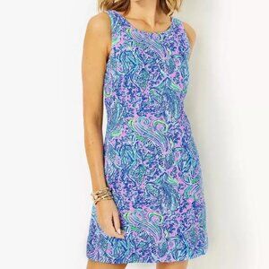 Lilly Pulitzer Maurina Linen Shift - Lilac Rose - We Mermaid It - NWT - Size 2